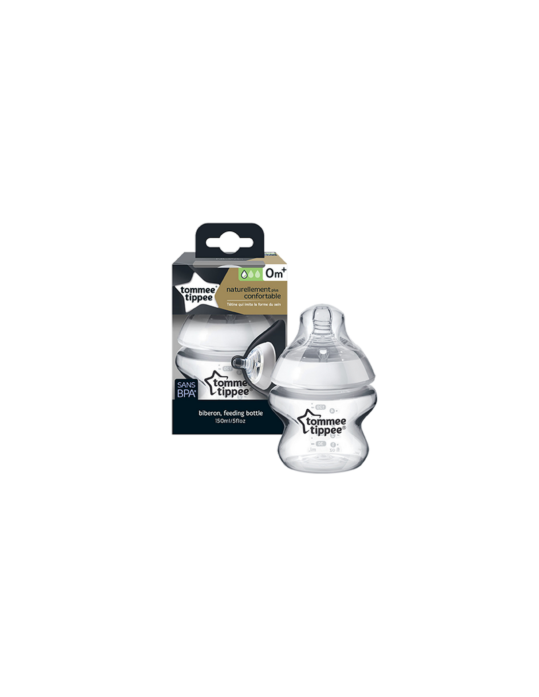 Biberón Tommee Tippee Closer to Nature 150 ml ⋆ Decoinfant